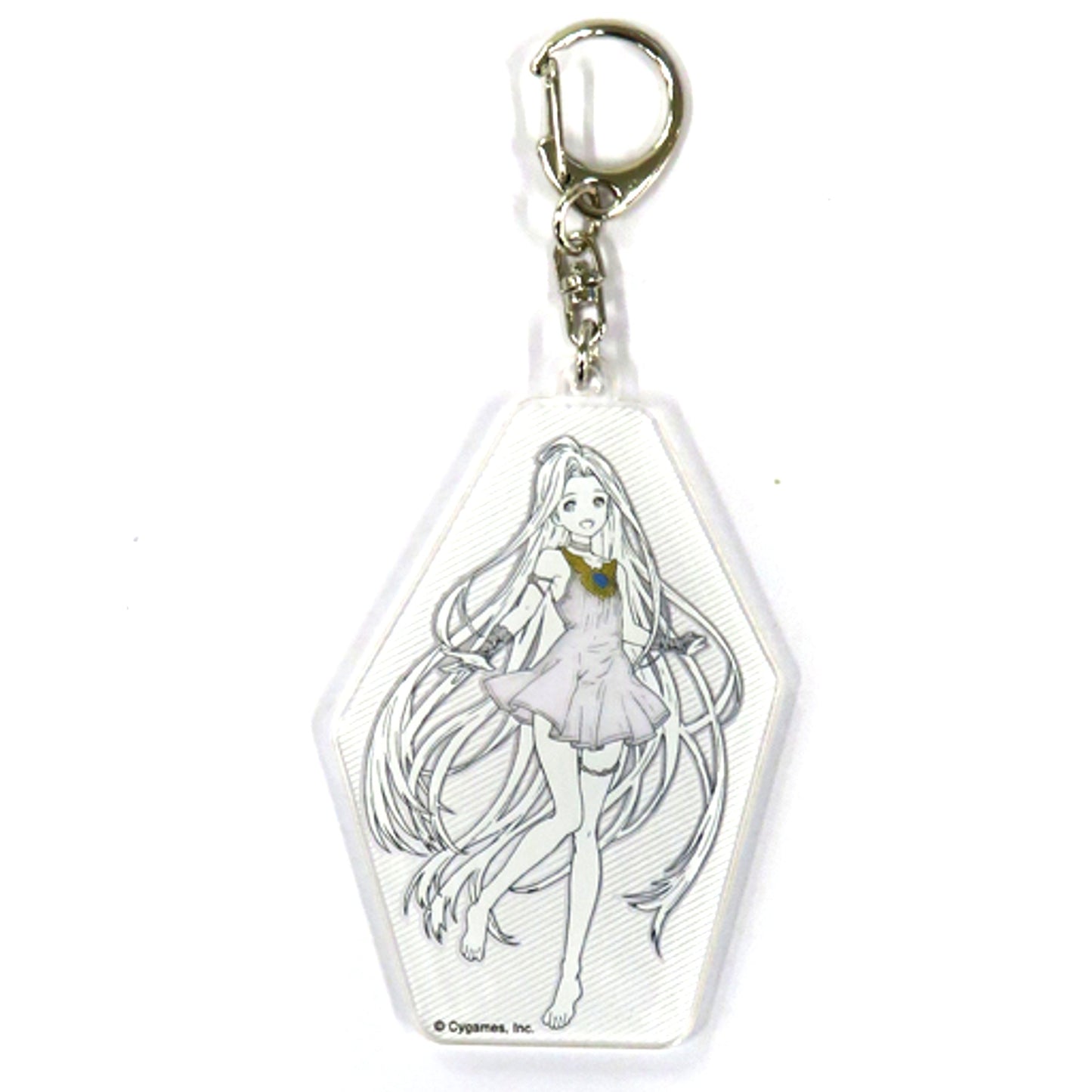 Lyria Skeleton Acrylic Keychain Granblue Fantasy Granblue Museum Aono Tsuisou [USED]