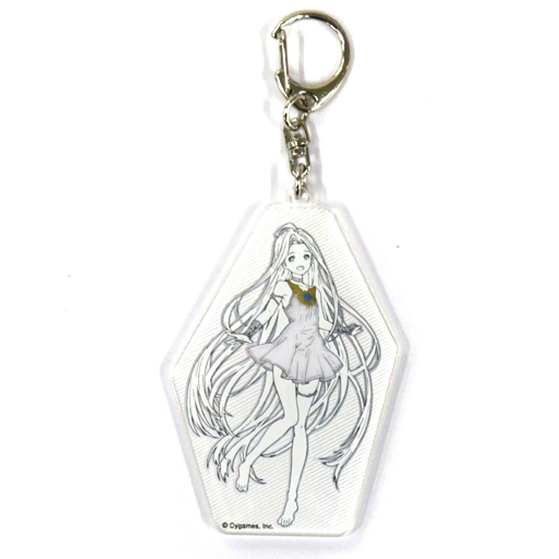 Lyria Skeleton Acrylic Keychain Granblue Fantasy Granblue Museum Aono Tsuisou [USED]