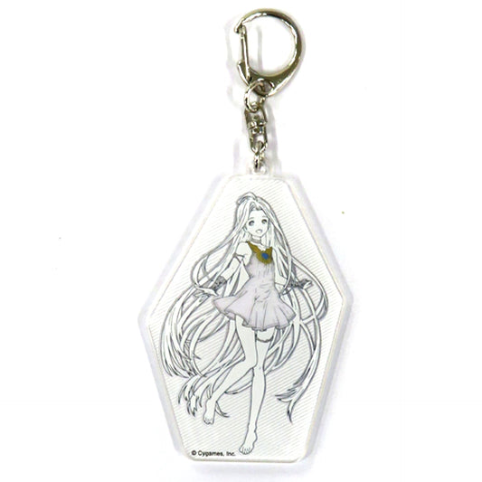 Lyria Skeleton Acrylic Keychain Granblue Fantasy Granblue Museum Aono Tsuisou [USED]