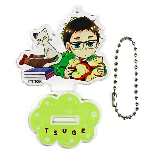 Cherry Magic! Thirty Years of Virginity Can Make You a Wizard?! Masato Tsuge Pure Love Trading Acrylic Stand Keychain Keychains [USED]