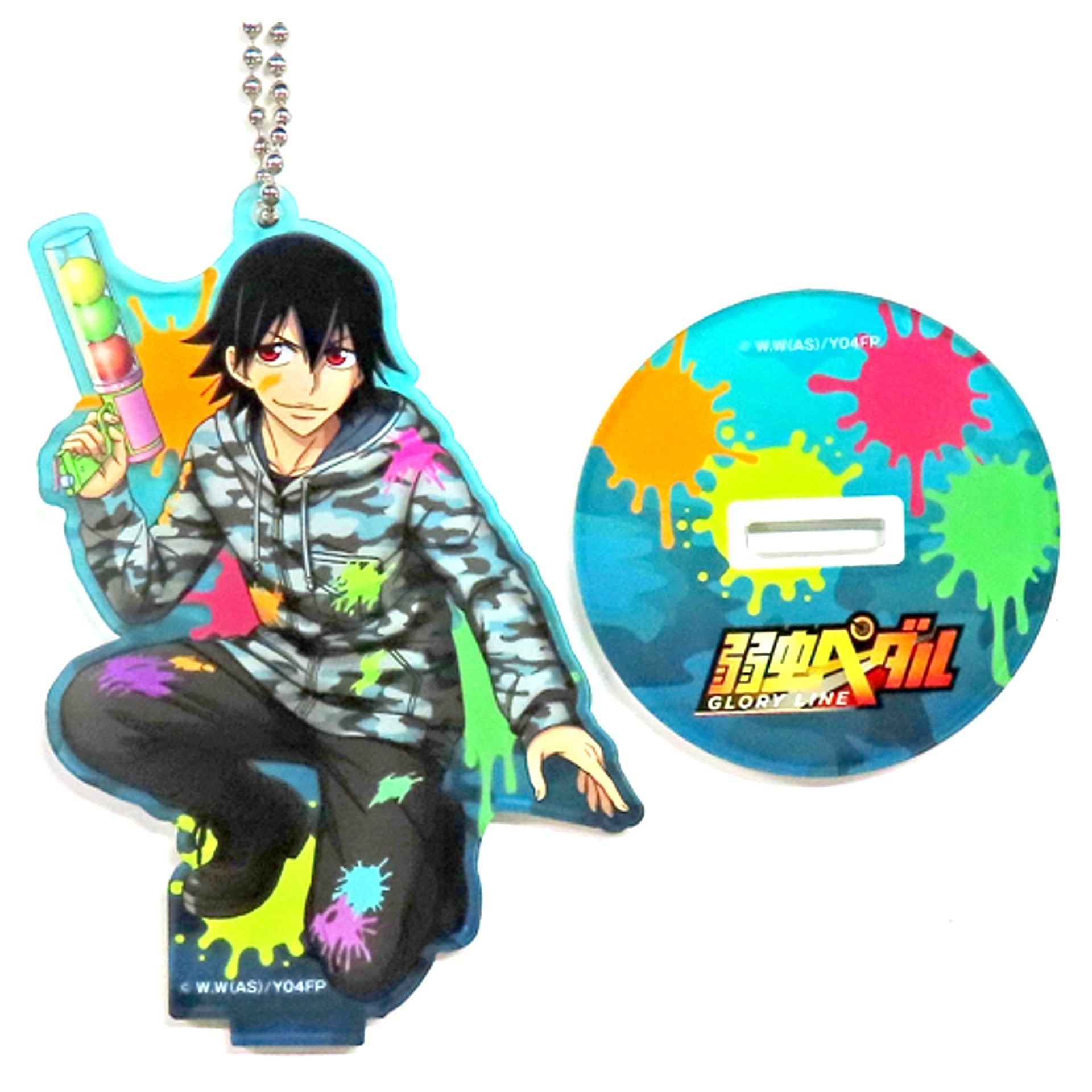 Yuto Shinkai Acrylic Stand Yowamushi Pedal GLORY LINE GiGO Sega Limited [USED]