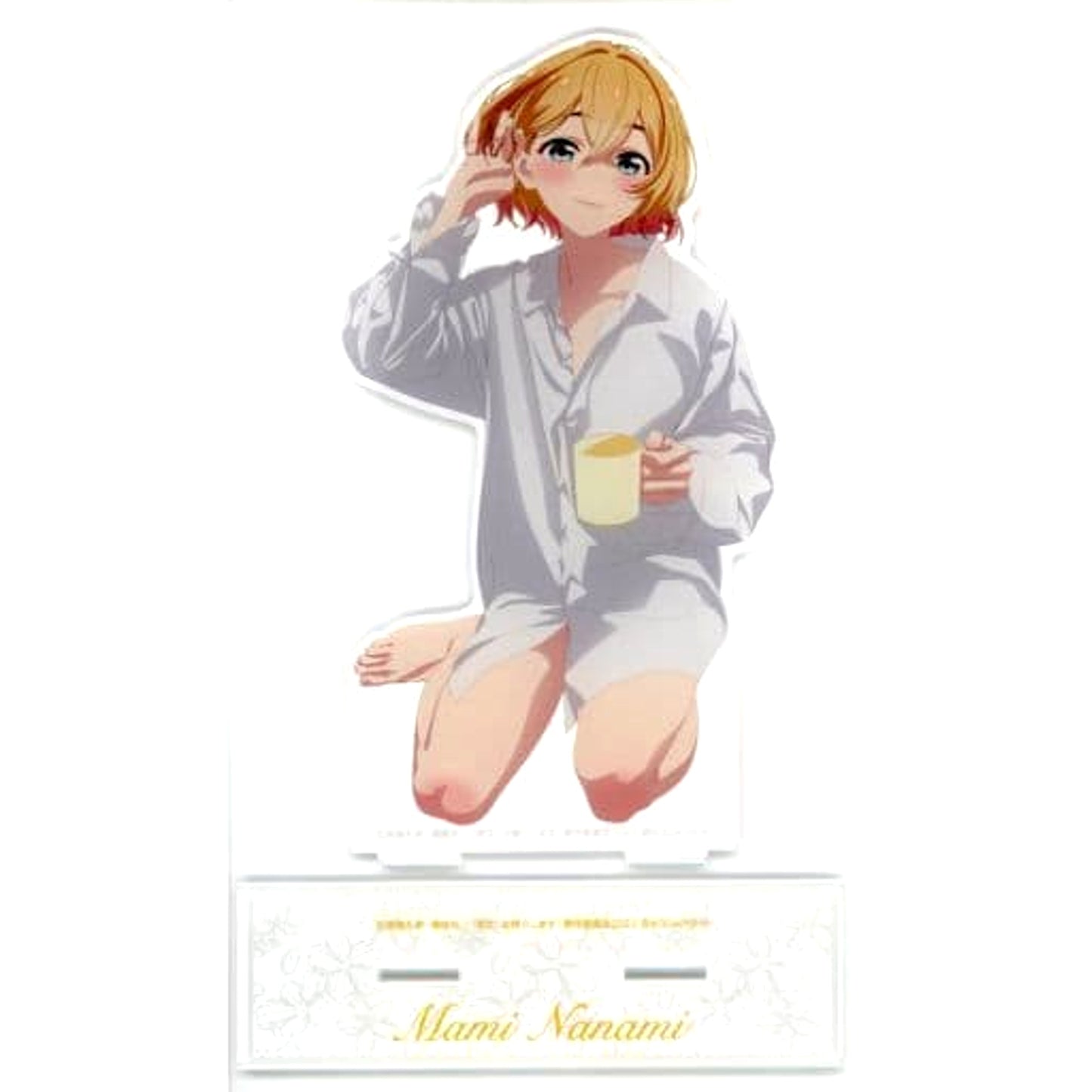 Rent-a-Girlfriend Nanami Mami Original Illustration Boyfriend Shirt Ver. Extra Large Acrylic Stand animate Fair Limited Acrylic Stands [USED]