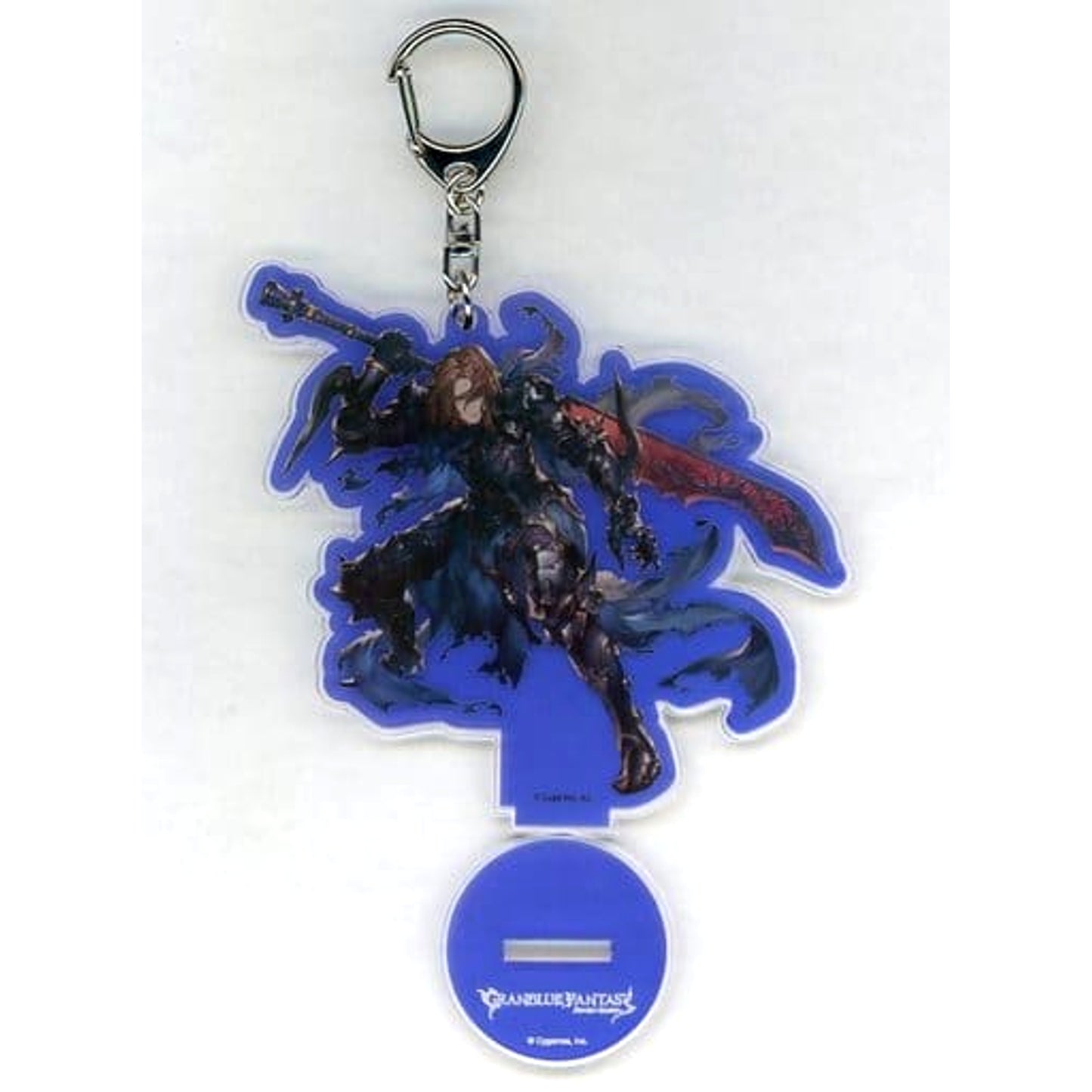 Granblue Fantasy Siegfried Acrylic Stand Keychain Yorozuya Siero Namba Marui Pop-up Shop Exclusive Keychains [USED]