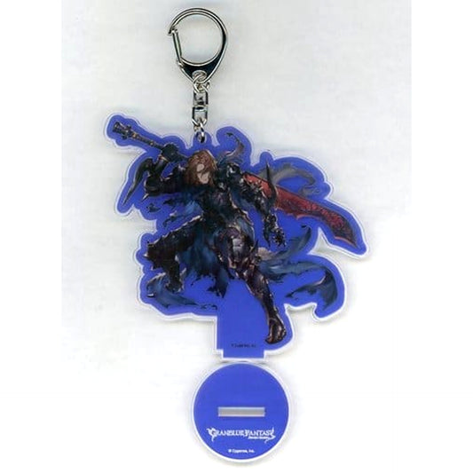Granblue Fantasy Siegfried Acrylic Stand Keychain Yorozuya Siero Namba Marui Pop-up Shop Exclusive Keychains [USED]