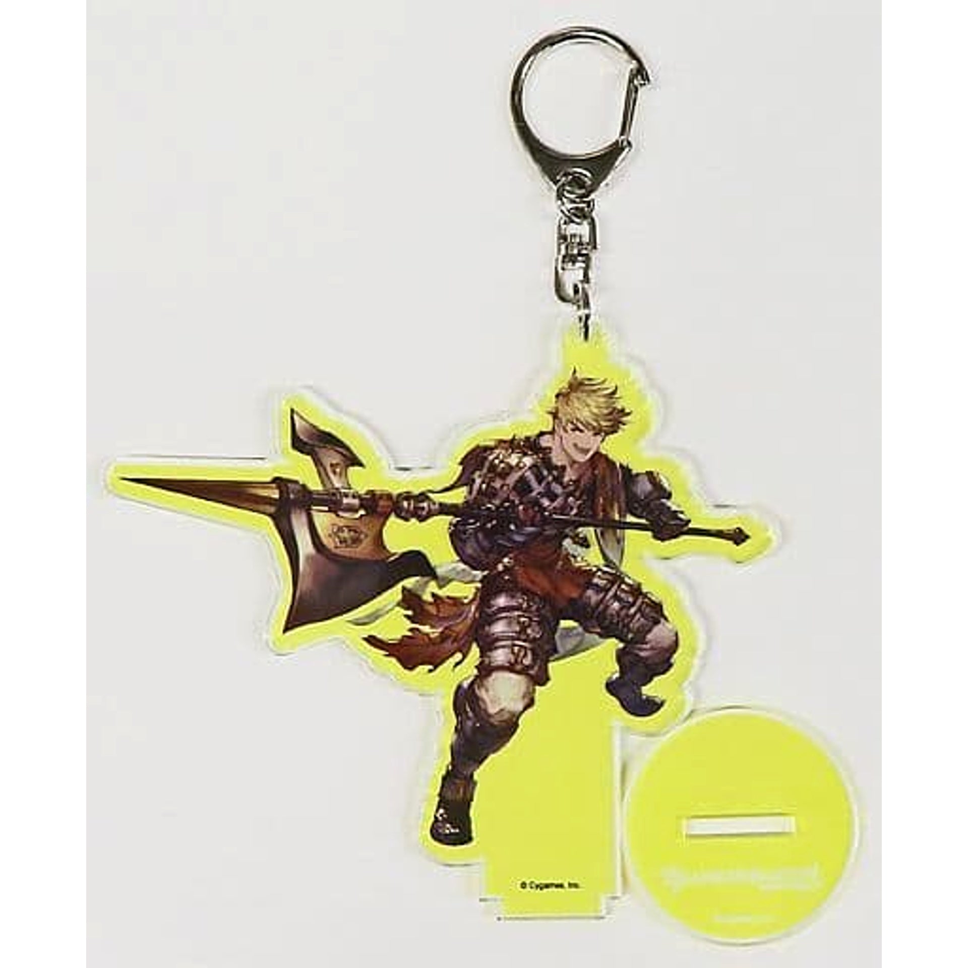 Granblue Fantasy Vane Acrylic Stand Keychain Yorozuya Siero Namba Marui Pop-up Shop Exclusive Keychains [USED]