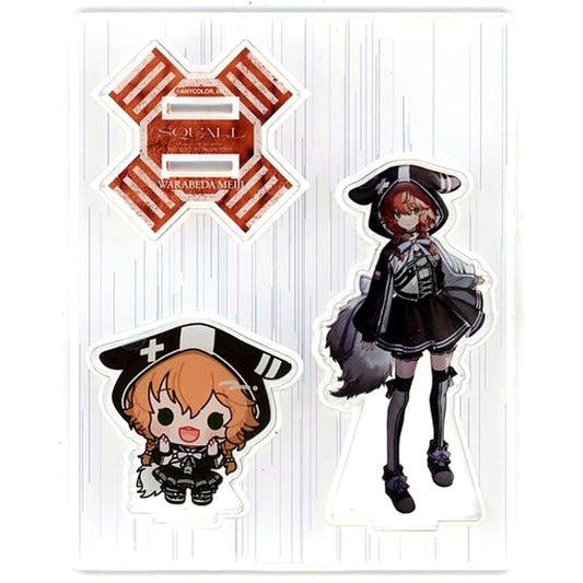 Warabeda Meiji Rain Drops Acrylic Stand Virtual YouTuber Nijisanji 2nd One-Man Live SQUALL Ame ni mo Makezu / Kaze ni mo Makezu [USED]