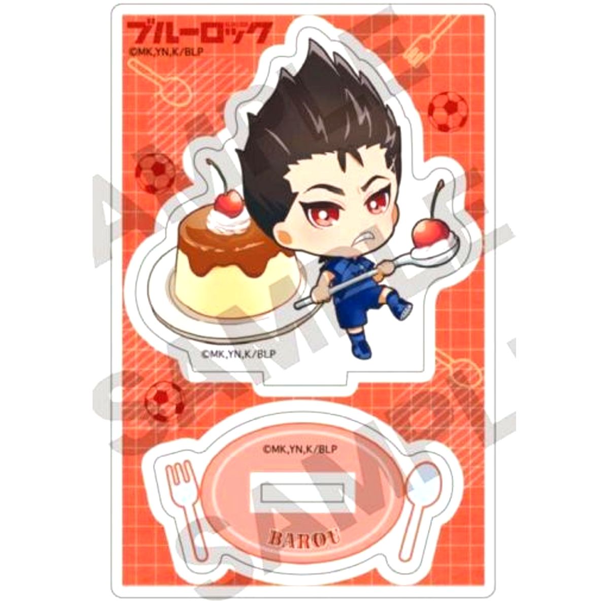 Shouei Barou Charapeko Acrylic Stand Blue Lock [USED]