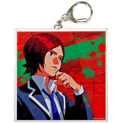 Persona 2: Innocent Sin Protagonist Acrylic Keychain Persona Series 25th Anniversary Persona 25th FES Grand Exhibition Exclusive Keychains [USED]