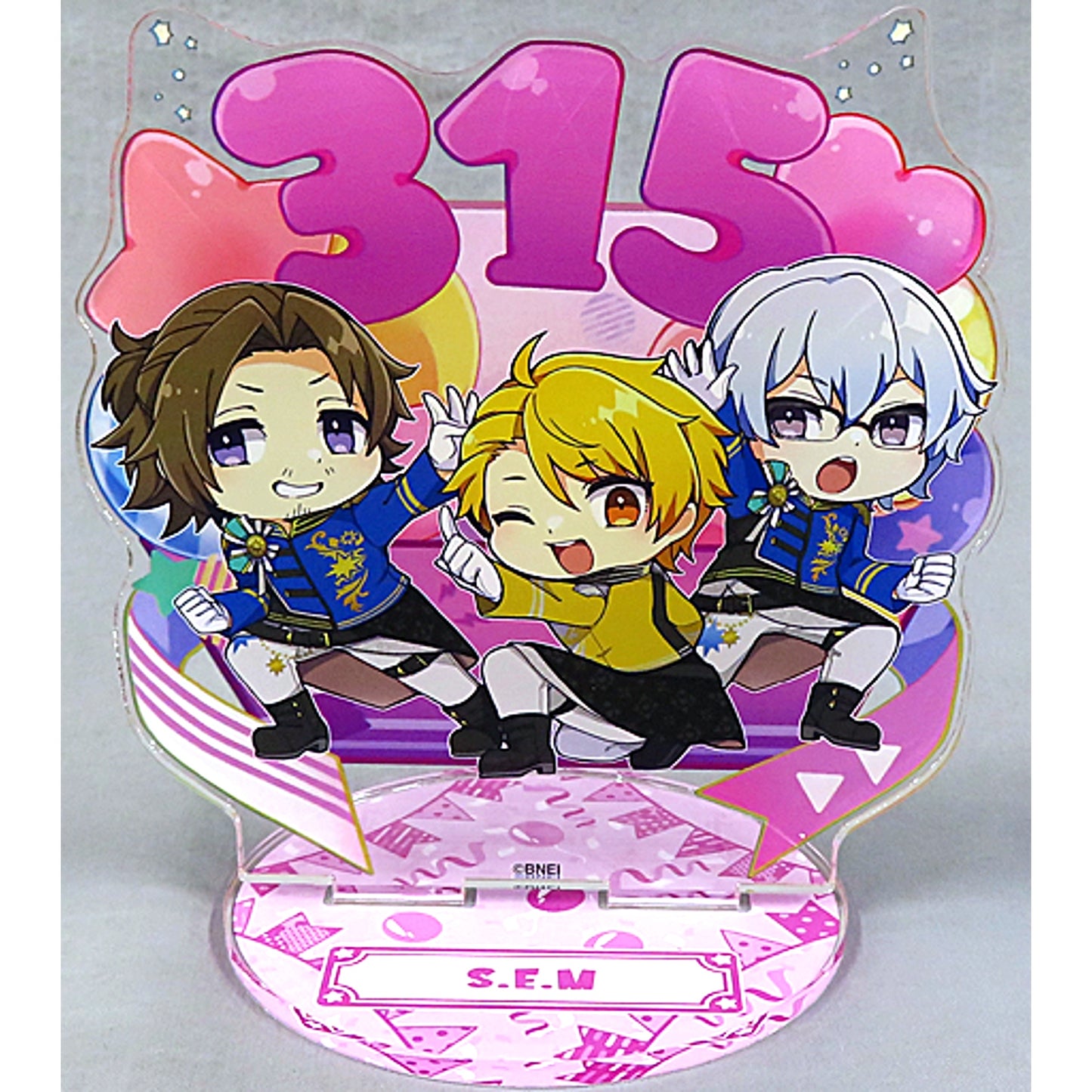 S.E.M THE IDOLM@STER SideM Official Acrylic Stand 315 Day Commemoration 2022 ver. 315Pro [USED]