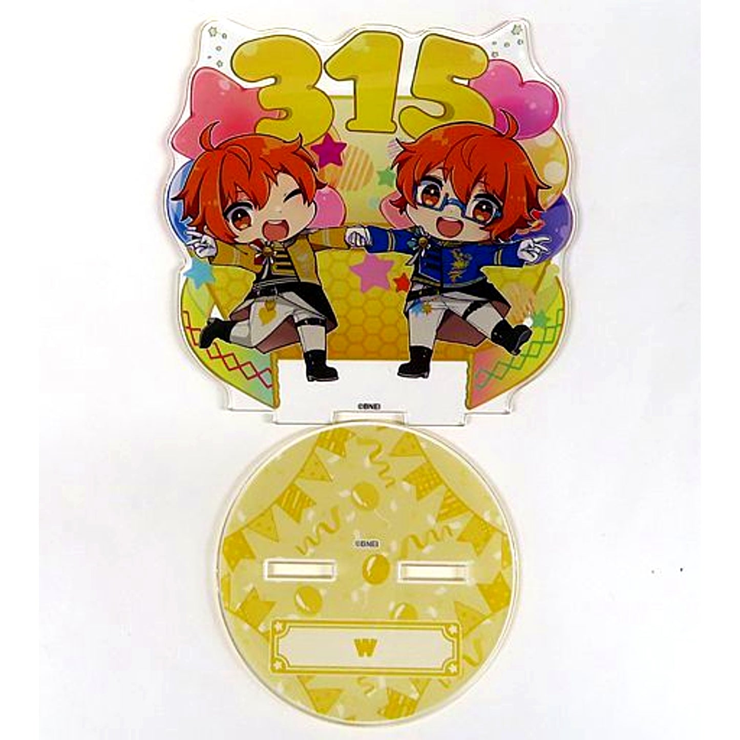 W THE IDOLM@STER SideM Official Acrylic Stand 315 Day Commemoration 2022 ver. [USED]