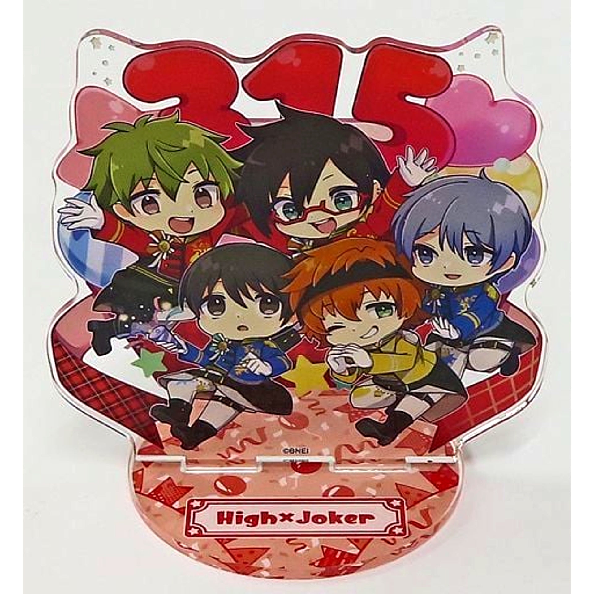 High x Joker THE IDOLM@STER SideM 315 Day Commemoration Official Acrylic Stand 2022ver. [USED]