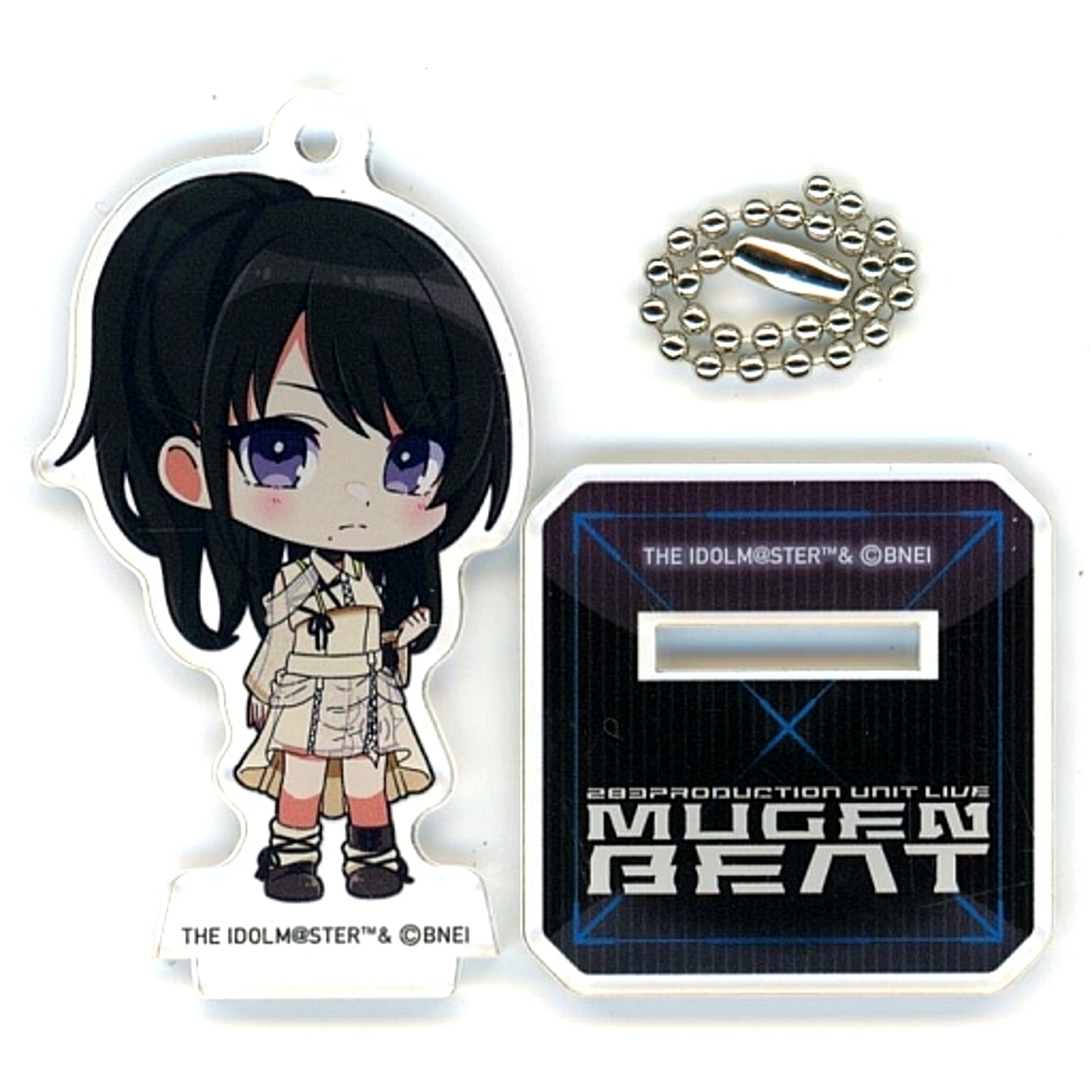 Hiori Kazano MUGEN BEAT Ver. Idolmaster Shiny Colors Official Mini Acrylic Stand [USED]