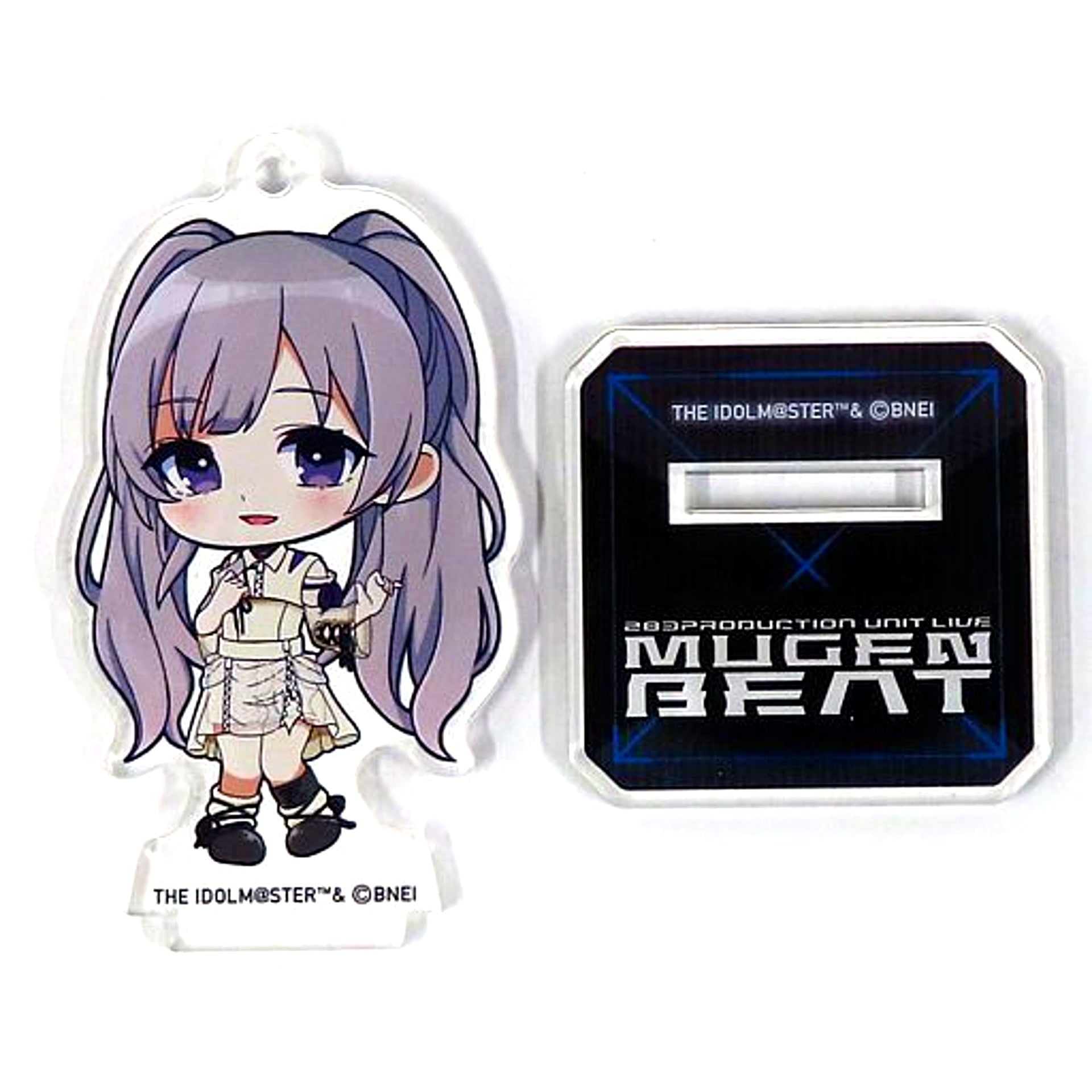 Kiriko Yukoku MUGEN BEAT Ver. Idolmaster Shiny Colors Official Mini Acrylic Stand [USED]