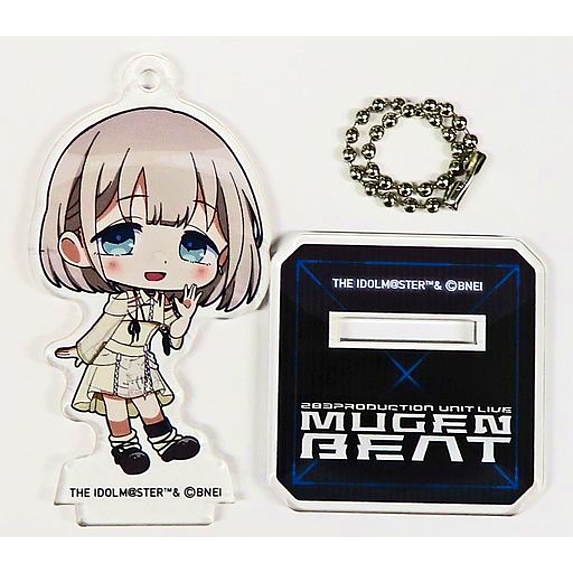 Asahi Serizawa MUGEN BEAT ver. THE IDOLM@STER Shiny Colors Official Mini Acrylic Stand [USED]