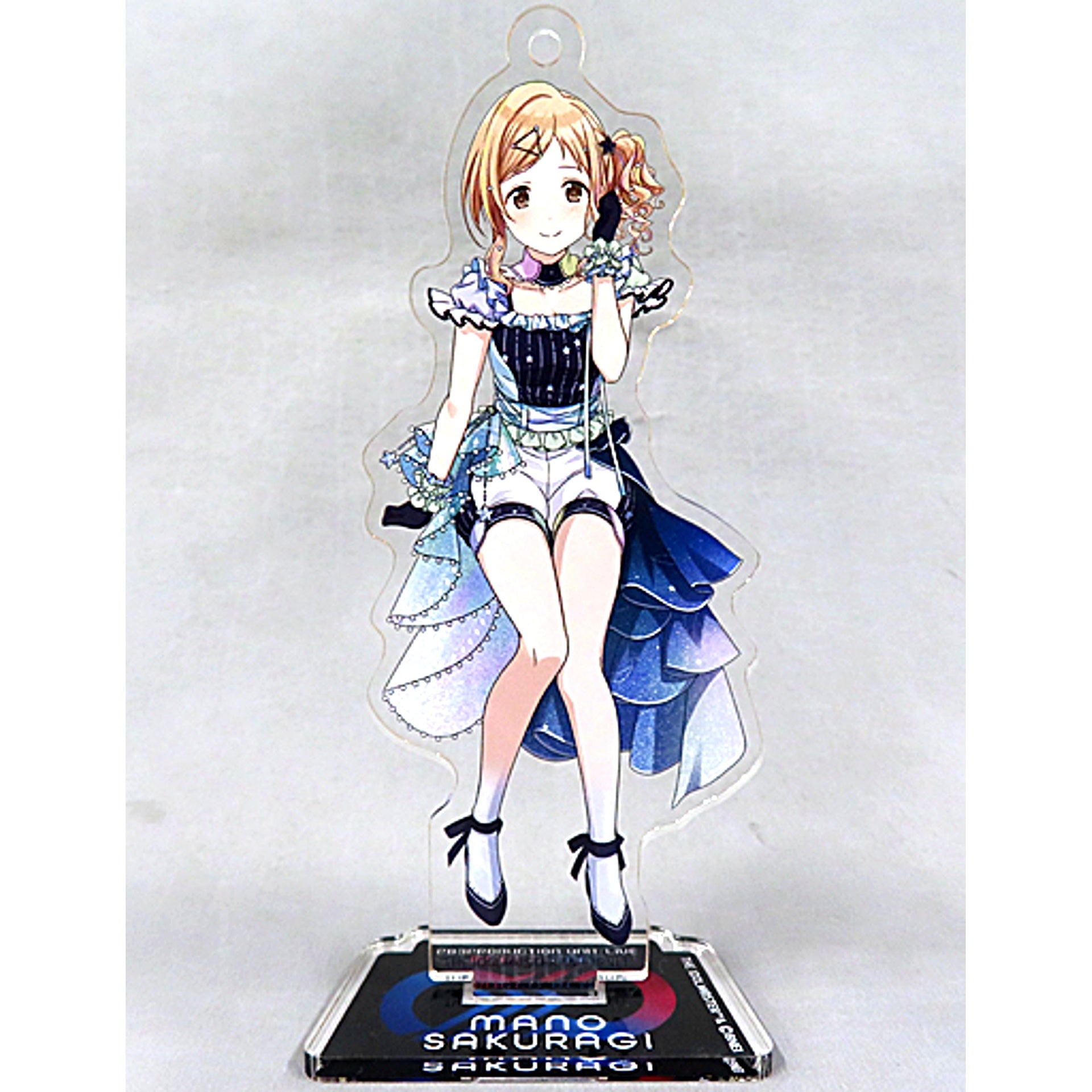 Mano Sakuragi THE IDOLM@STER Shiny Colors Official Acrylic Stand Keychain MUGEN BEAT Ver. [USED]