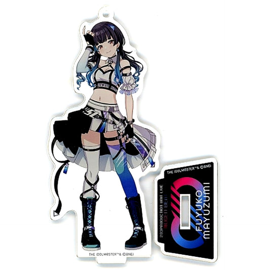 Fuyuko Mayuzumi MUGEN BEAT Ver. Official Acrylic Stand Keychain The Idolmaster Shiny Colors [USED]