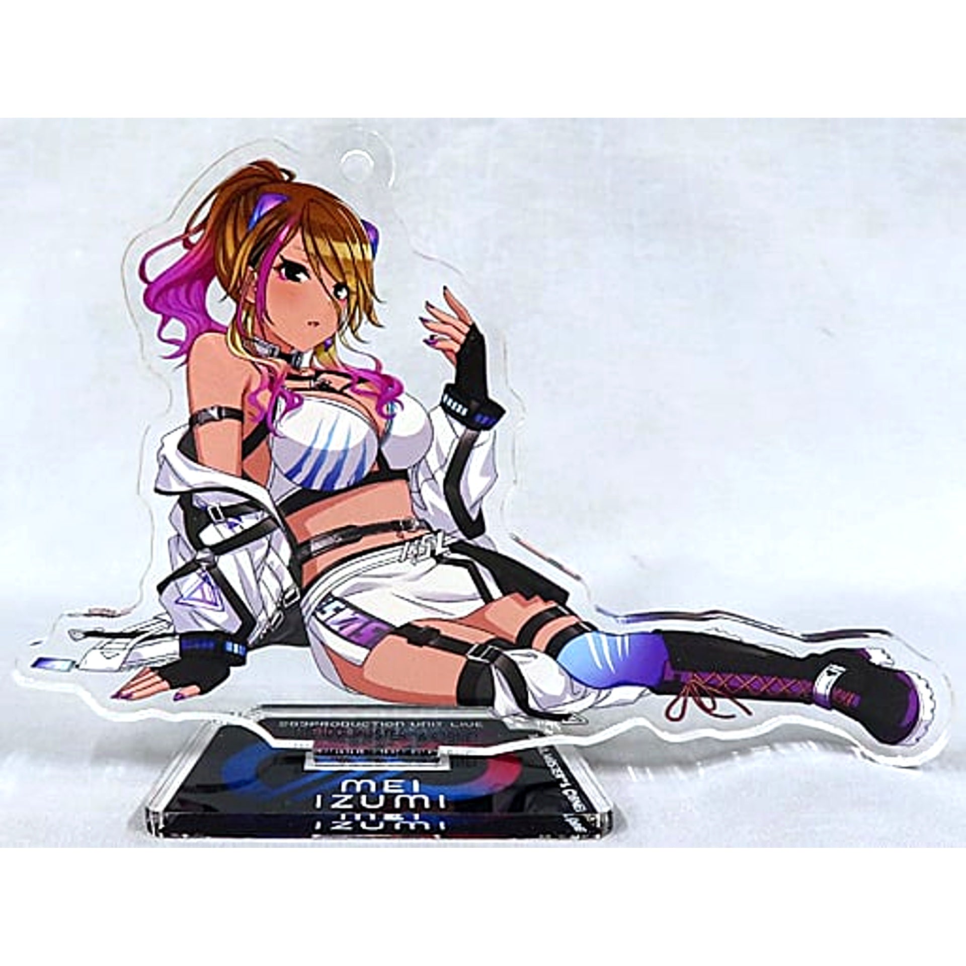 Mei Izumi The Idolmaster Shiny Colors Official Acrylic Stand Keychain MUGEN BEAT ver. [USED]
