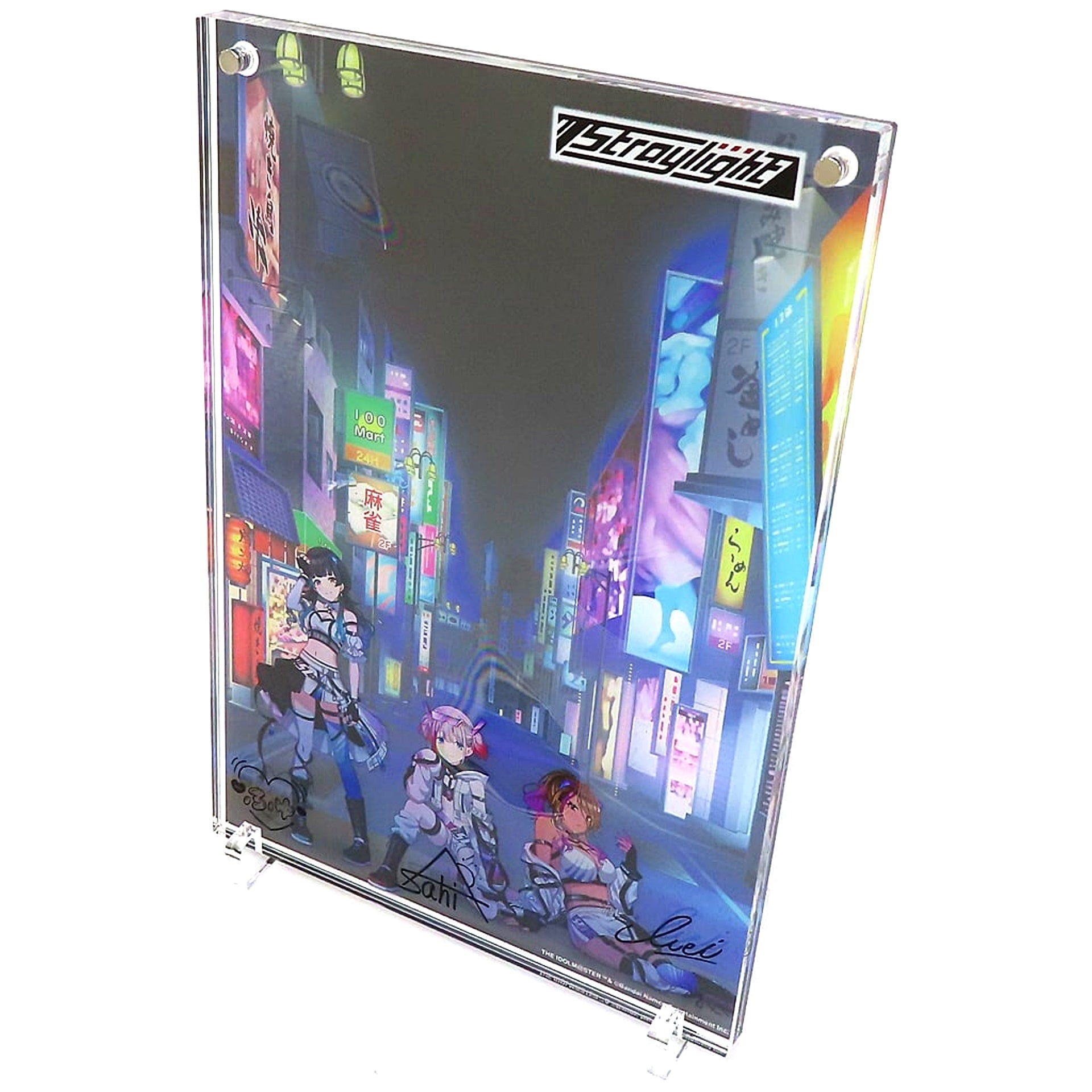 Straylight MUGEN BEAT ver. THE IDOLM@STER Shiny Colors Official Acrylic Shadow Box [USED]