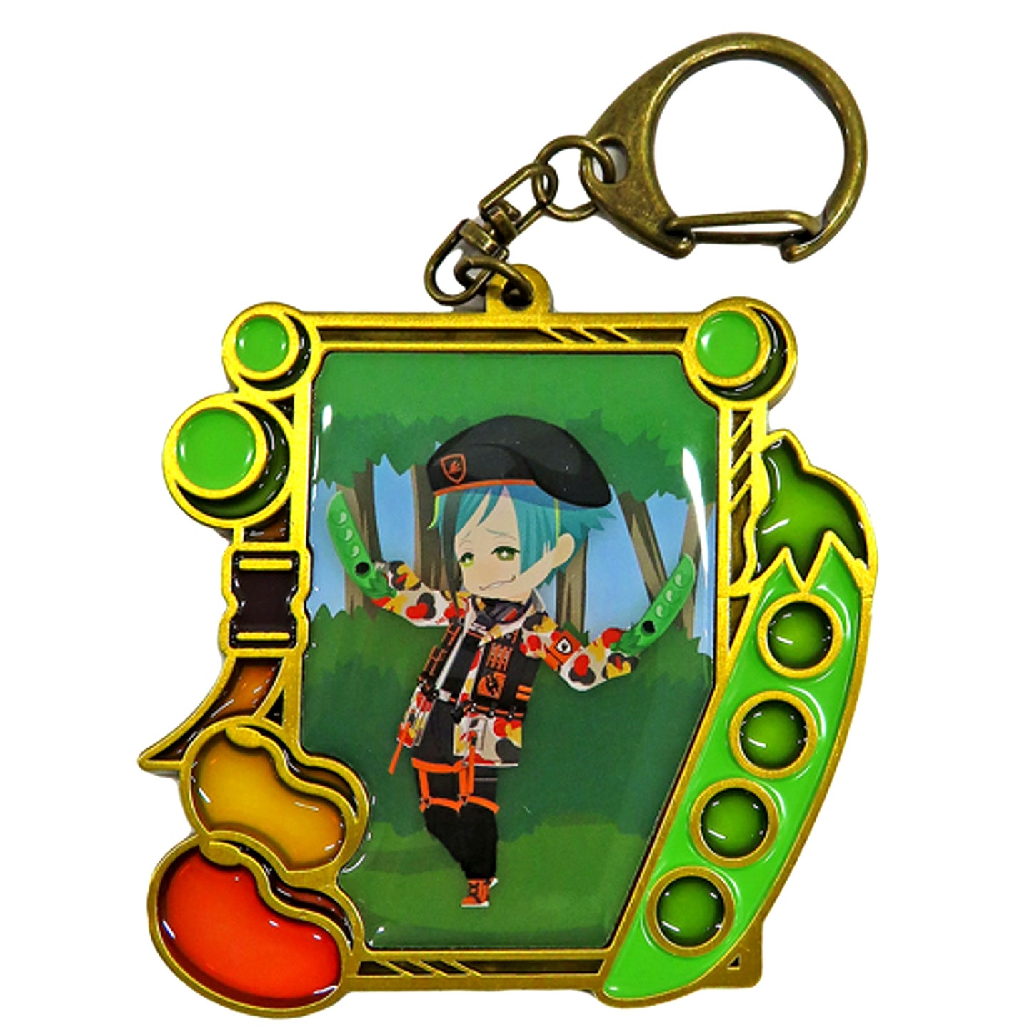 Floyd Leech Disney Twisted-Wonderland Memorial Metal Charm Exhibition The World Born From Villains [USED]