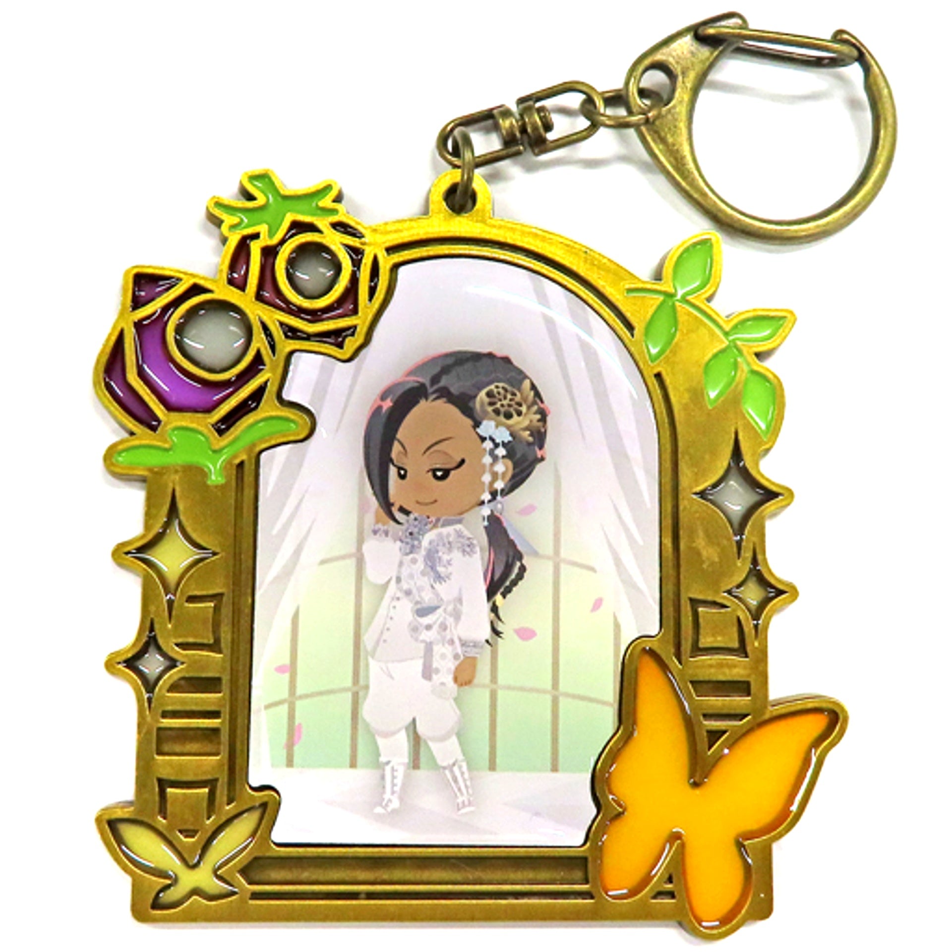 Jamil Viper Disney Twisted Wonderland Exhibition The World Born from Villains Memorial Metal Charm [USED]