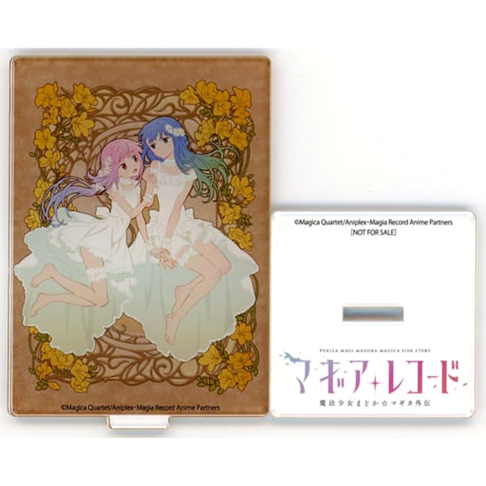 Magia Record: Puella Magi Madoka Magica Side Story Iroha Tamaki Nanami Yachiyo Acrylic Stand animate Limited Bonus for Purchasing All 5 Volumes Blu-ray/DVD 2nd Season & Final Season Acrylic Stands [USED]