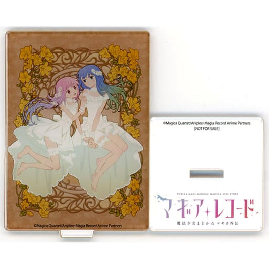 Magia Record: Puella Magi Madoka Magica Side Story Iroha Tamaki Nanami Yachiyo Acrylic Stand animate Limited Bonus for Purchasing All 5 Volumes Blu-ray/DVD 2nd Season & Final Season Acrylic Stands [USED]
