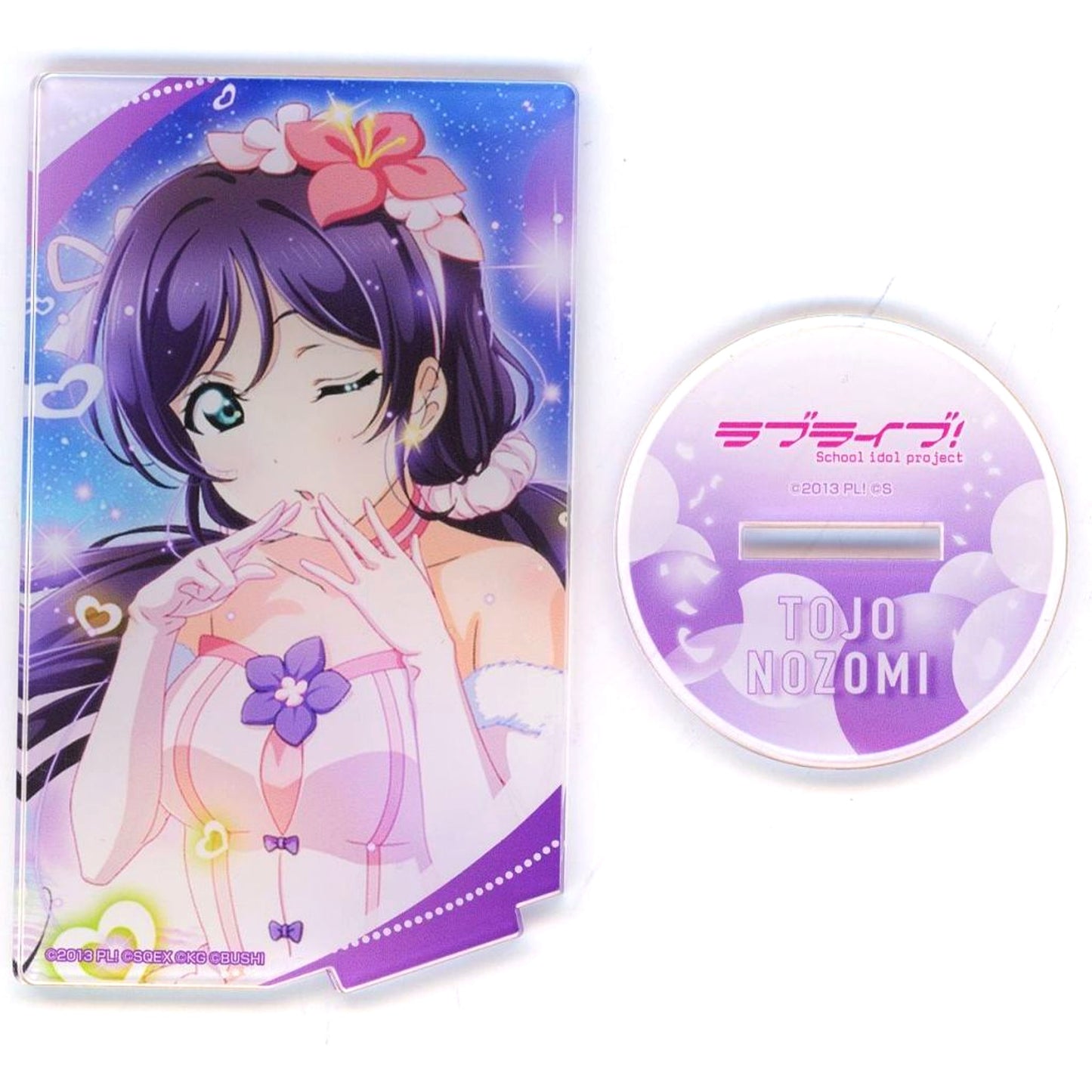 Nozomi Tojo Love Live! Chara Pop Fes Card Style Acrylic Stand [USED]