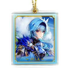 Genshin Eula Wallpaper Character Double Acrylic Strap Acrylic Item [USED]