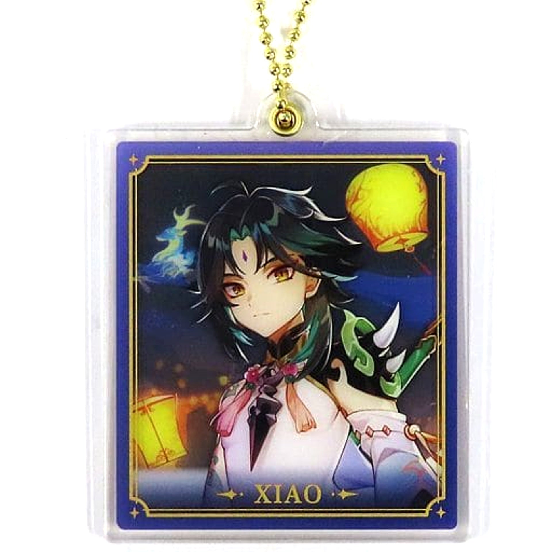 Genshin Xiao Wallpaper Character Double Acrylic Strap Acrylic Item [USED]