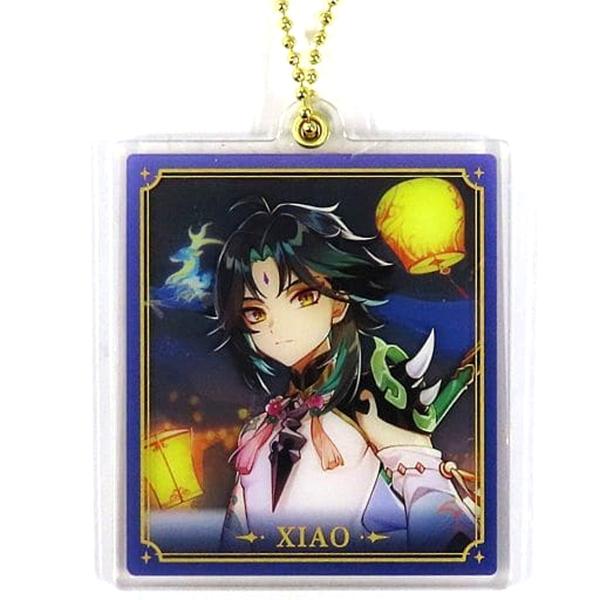 Genshin Xiao Wallpaper Character Double Acrylic Strap Acrylic Item [USED]