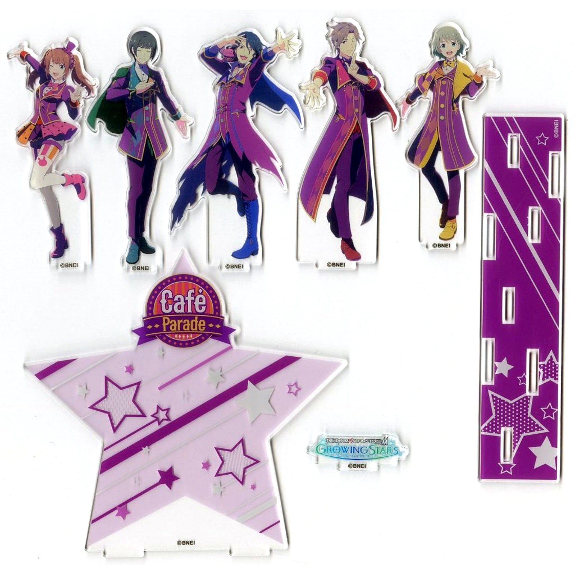 315Pro Cafe Parade THE IDOLM@STER SideM GROWING STARS Official Acrylic Diorama [USED]