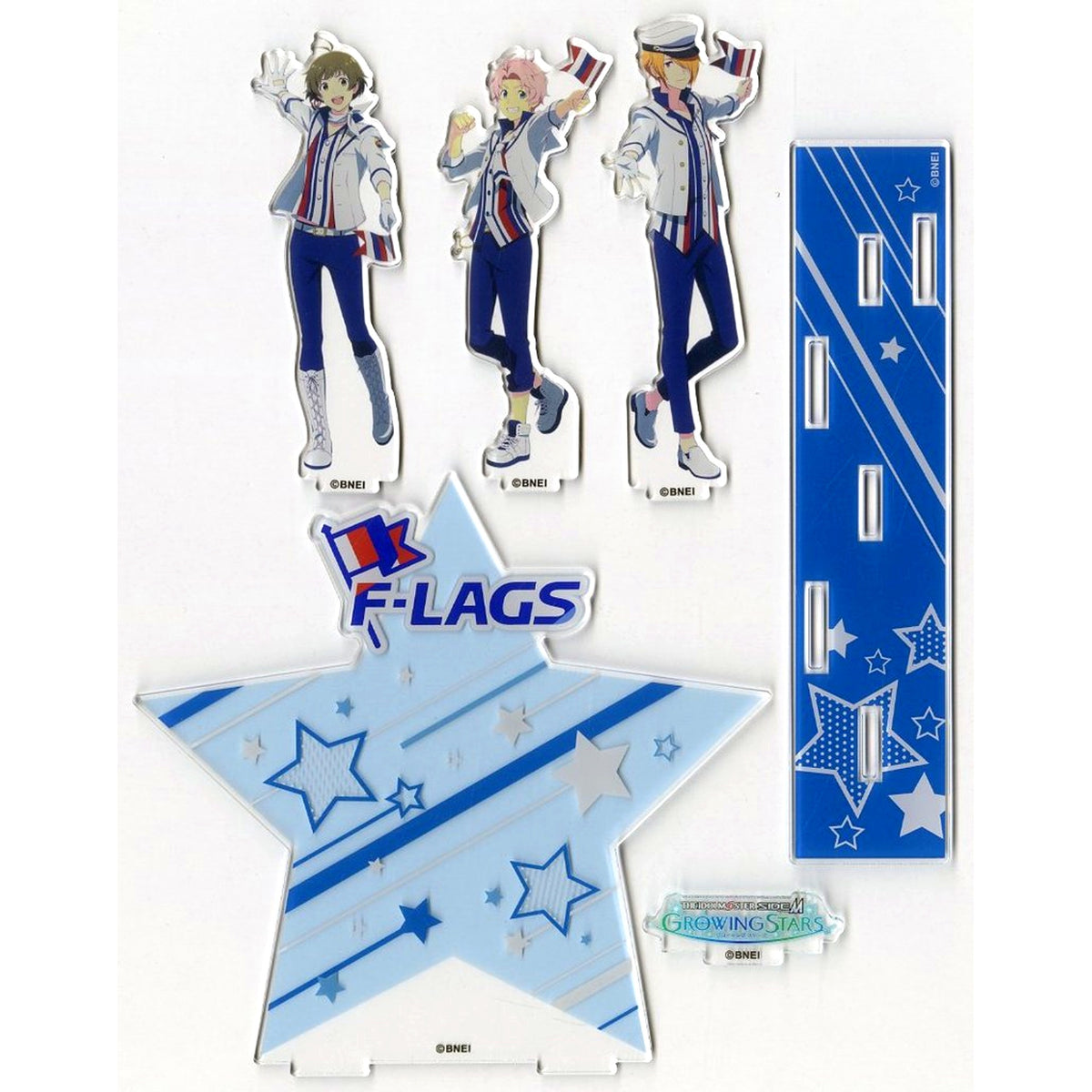 315Pro F-LAGS Official Acrylic Diorama Idolmaster SideM Growing Stars [USED]