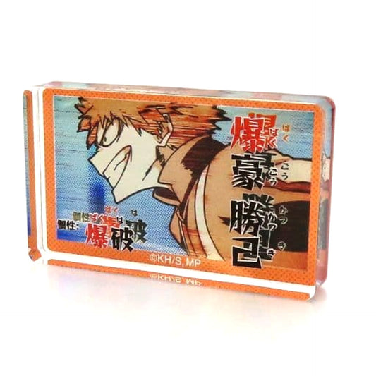 My Hero Academia Katsuki Bakugo Character Profile Acrylic Figure Acrylic Item [USED]