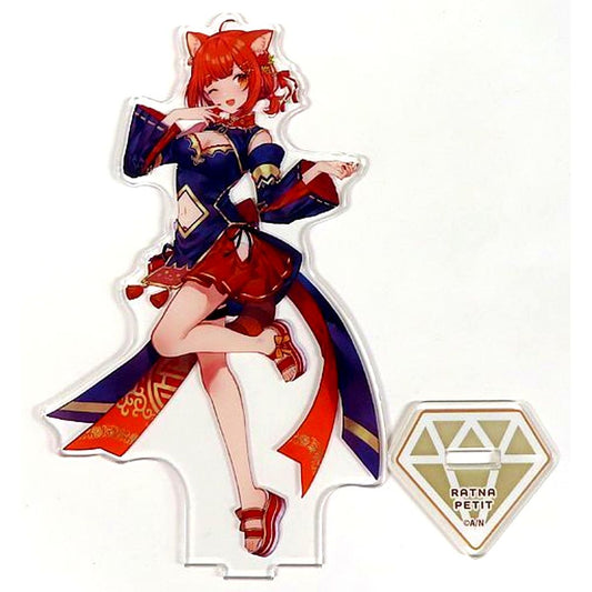 Ratna Petit Posanke Acrylic Stand Virtual YouTuber Nijisanji 3rd Anniversary Commemorative Goods [USED]