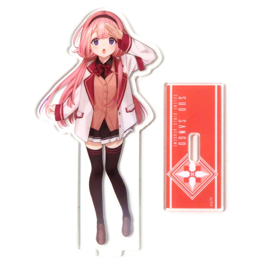 Suo Sango Acrylic Stand Virtual YouTuber Nijisanji Selene Girls Academy 2nd Anniversary [USED]