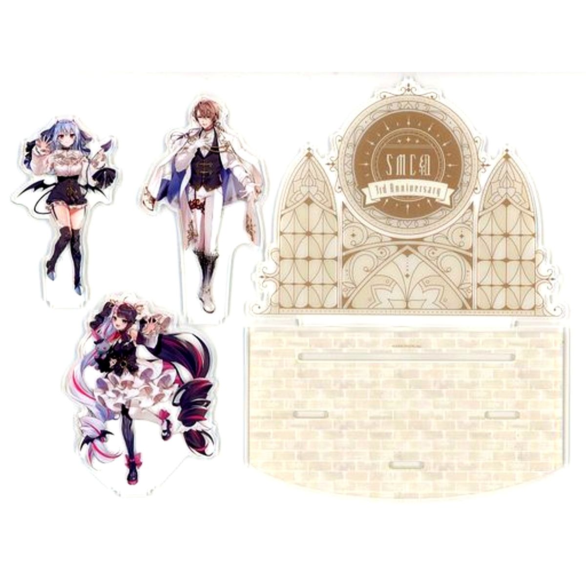 SMC Group Acrylic Diorama Stand Virtual YouTuber Nijisanji 3rd Anniversary Goods [USED]