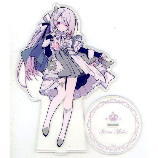 Shiina Yuika Virtual YouTuber Nijisanji BIG Acrylic Stand Lilly Crown [USED]