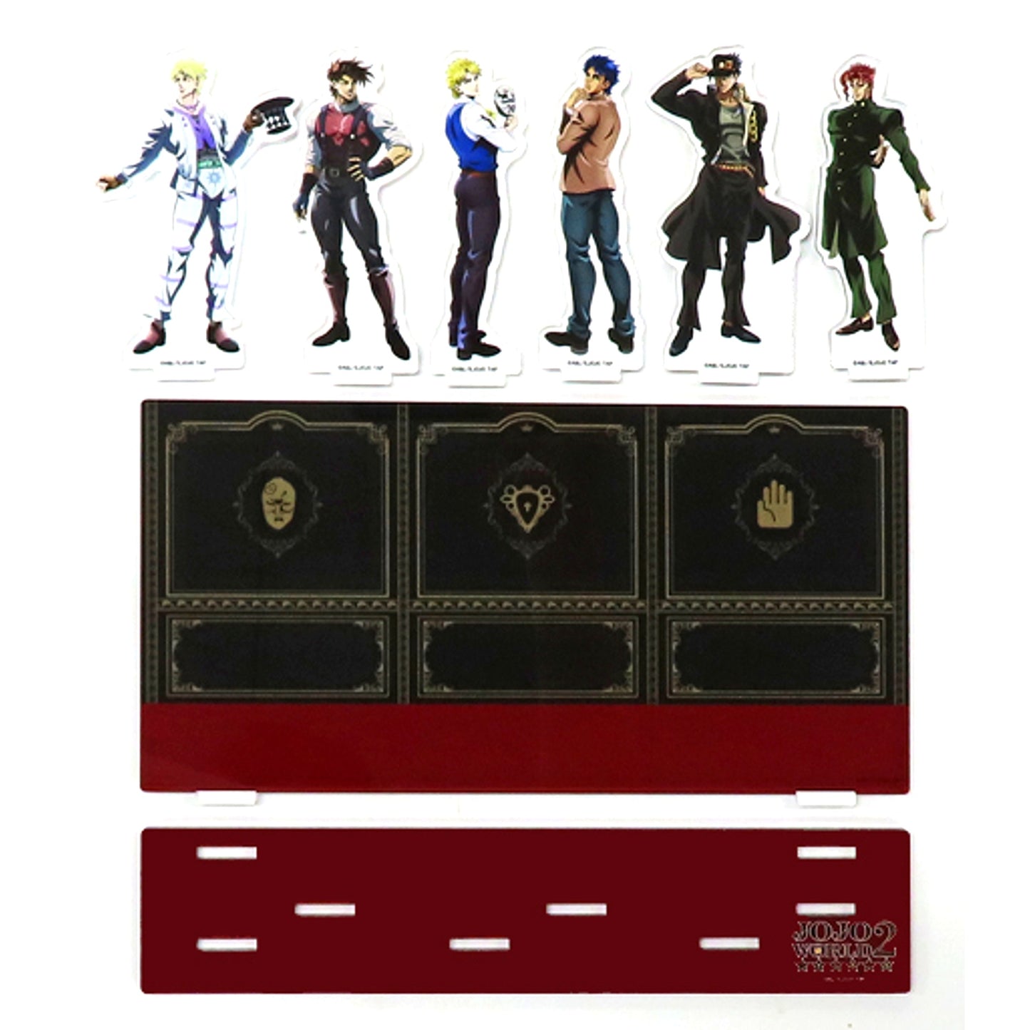 Group Part 1-3 Acrylic Diorama JoJo's Bizarre Adventure JOJO WORLD 2 [USED]