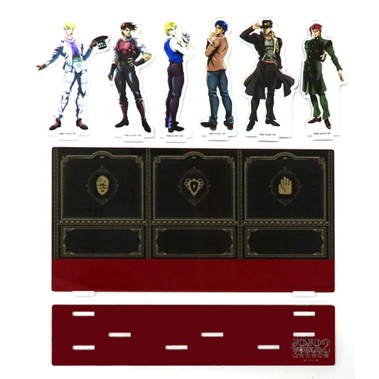 Group Part 1-3 Acrylic Diorama JoJo's Bizarre Adventure JOJO WORLD 2 [USED]