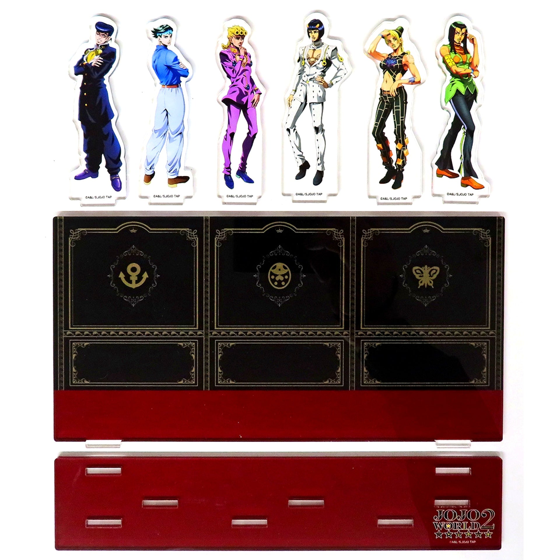 Group Parts 4-6 Acrylic Diorama JoJo's Bizarre Adventure JoJo World 2 [USED]