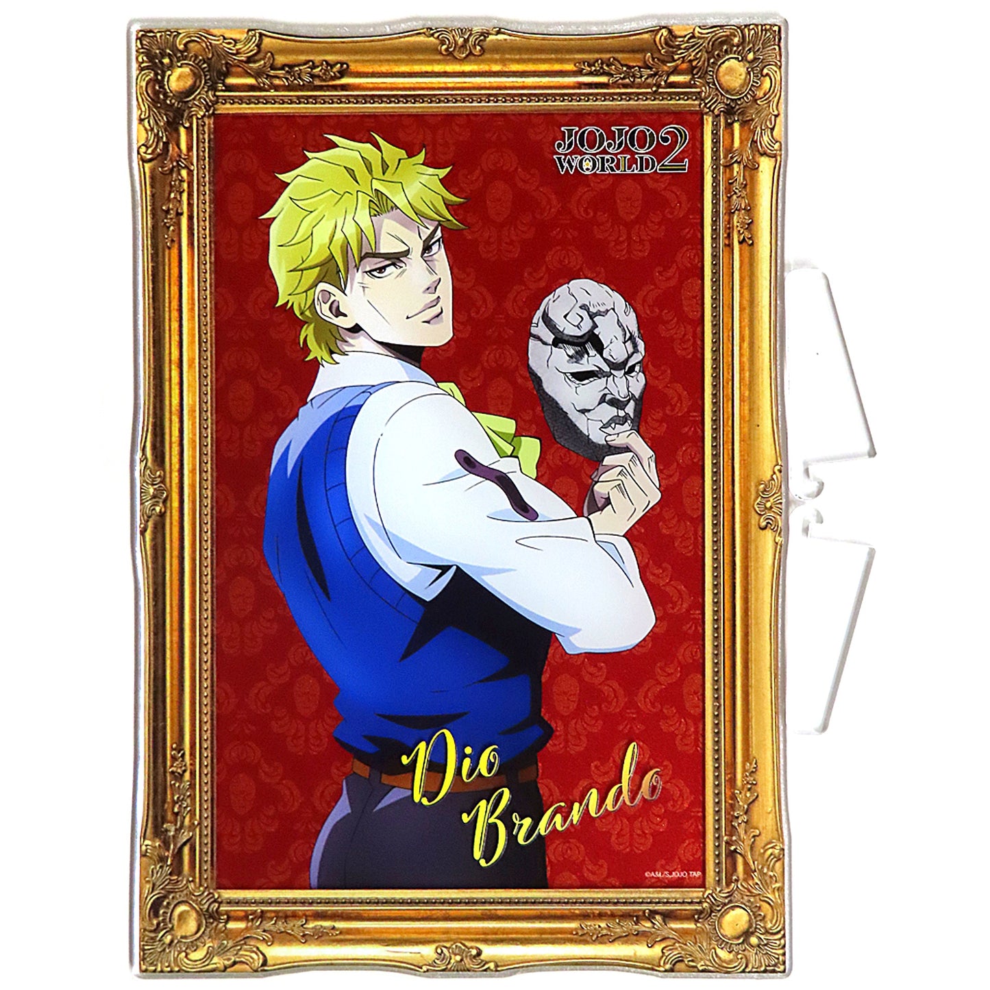 Dio Brando Acrylic Board JoJo's Bizarre Adventure JoJo World 2 Web Minigame Acrylic Board Prize [USED]