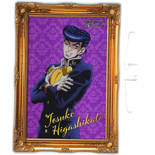 Josuke Higashikata Acrylic Board Prize JoJo's Bizarre Adventure JOJO WORLD2 WEB Minigame [USED]