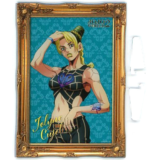 Jolyne Cujoh Acrylic Board JoJo's Bizarre Adventure JOJO WORLD 2 WEB Mini Game Acrylic Board Prize [USED]