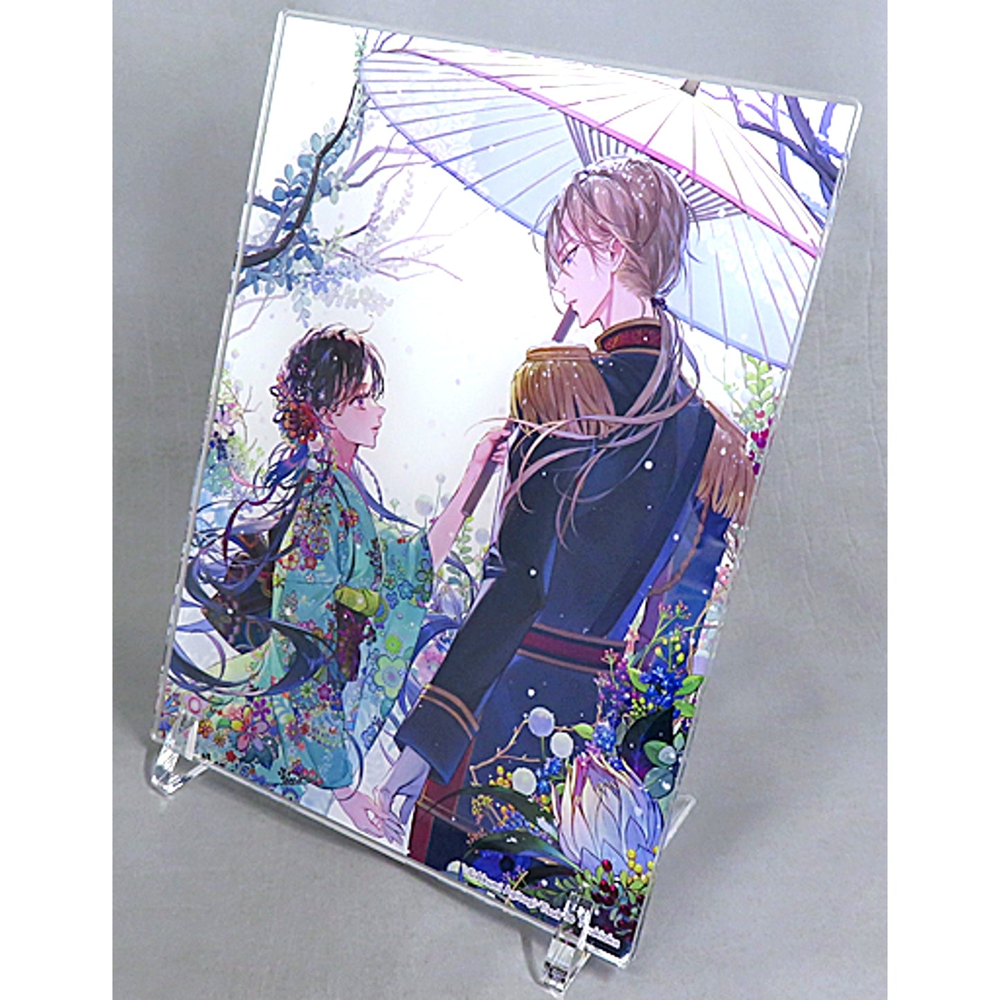 Single Item Kiyoka Kudo & Miyo Saimori My Happy Marriage Light Novel Vol. 6 Kadokawa Special Pack Bundle Bonus Acrylic Panel [USED]