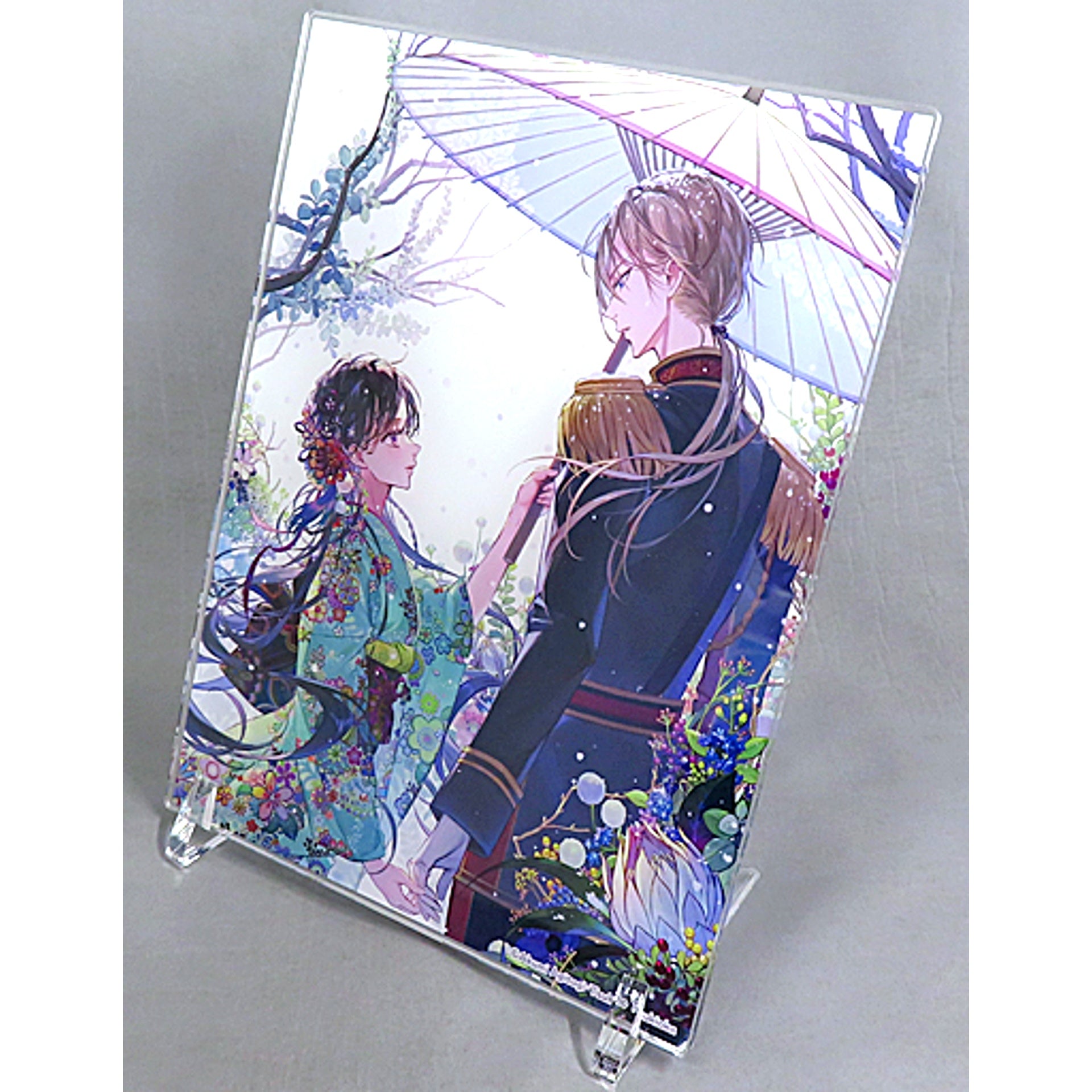 Single Item Kiyoka Kudo & Miyo Saimori My Happy Marriage Light Novel Vol. 6 Kadokawa Special Pack Bundle Bonus Acrylic Panel [USED]