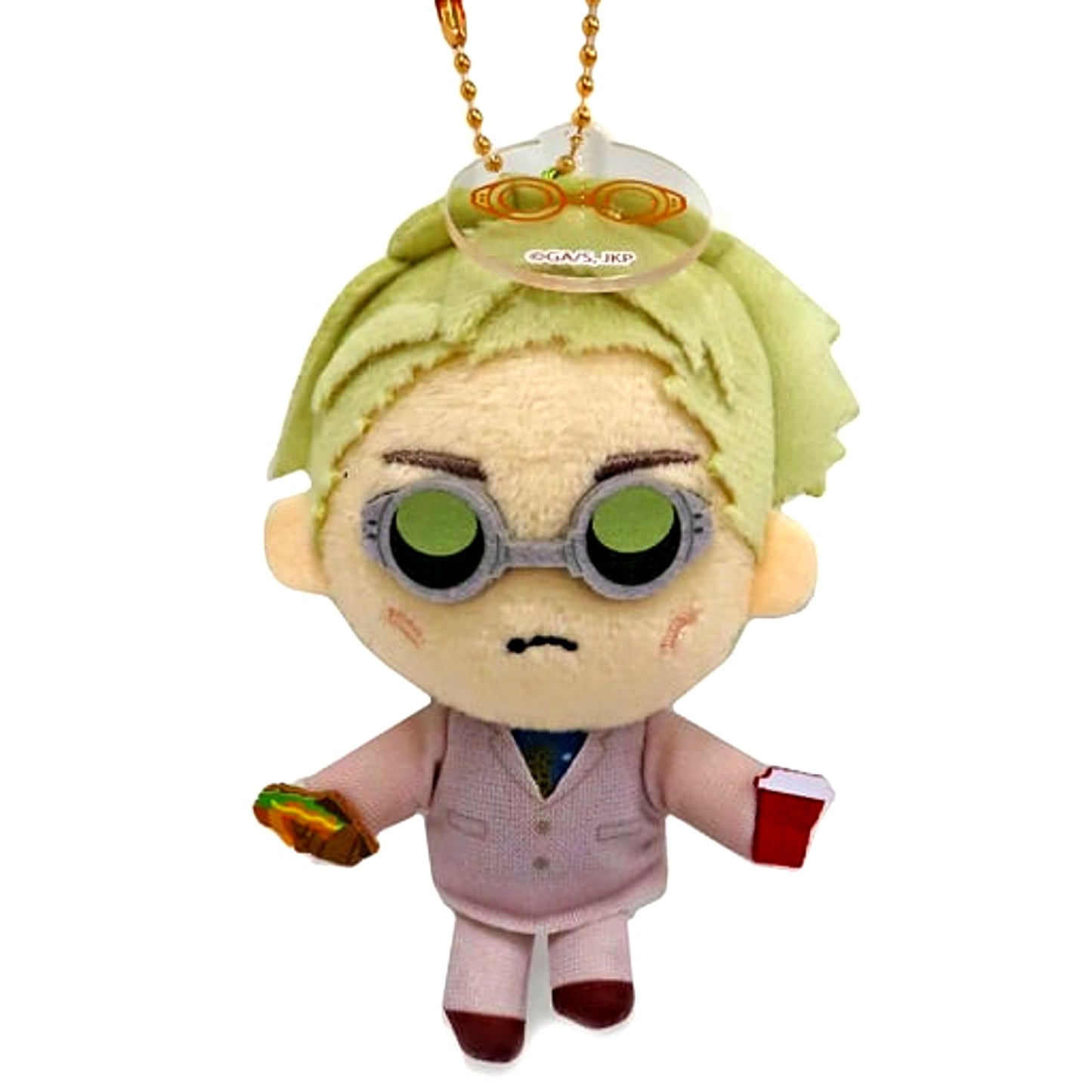 Kento Nanami Jujutsu Kaisen Mascot Keychain Universal Studios Japan USJ Limited [USED]