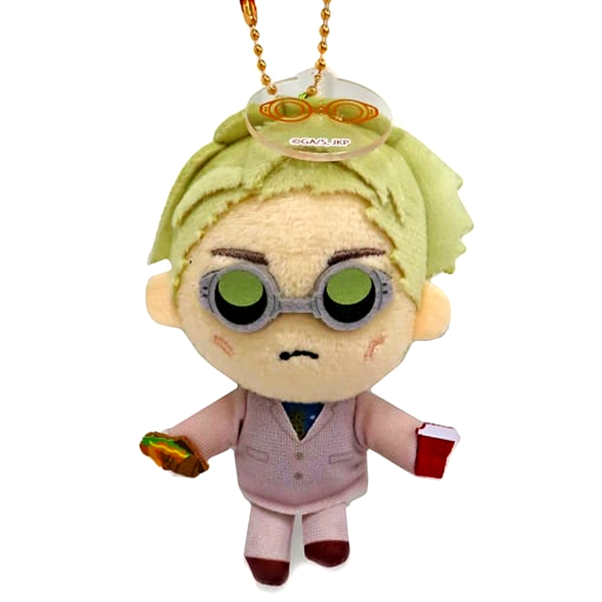 Kento Nanami Jujutsu Kaisen Mascot Keychain Universal Studios Japan USJ Limited [USED]