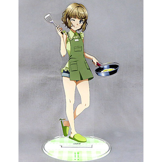 Tomoe Koga Acrylic Stand DMM Scratch! Rascal Does Not Dream of Bunny Girl Senpai Second Edition C-3 Prize [USED]