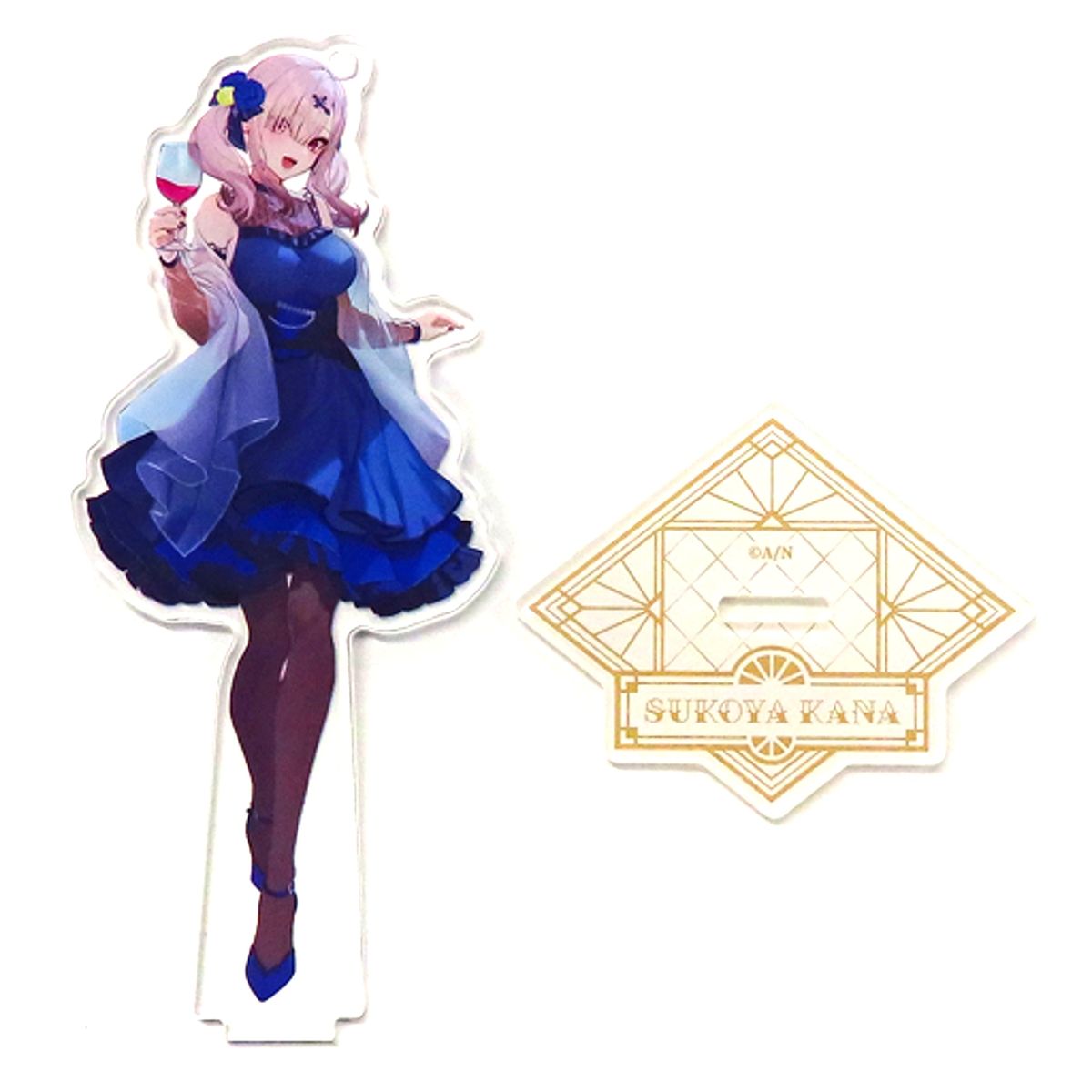 Sukoya Kana Acrylic Stand DMM Scratch! Virtual YouTuber Nijisanji Vol. 7 D-1 Prize [USED]