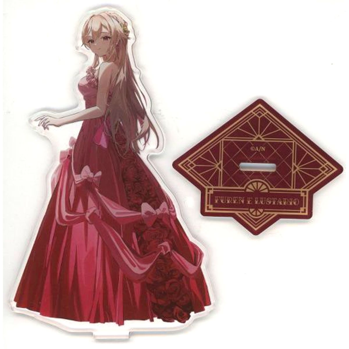 Furen E Lustario Acrylic Stand DMM Scratch! Virtual YouTuber Nijisanji Series 7 Prize D-4 [USED]